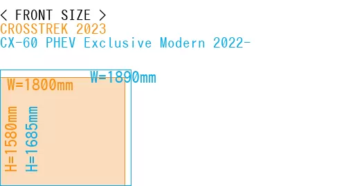#CROSSTREK 2023 + CX-60 PHEV Exclusive Modern 2022-